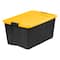 Iris® 94 Qt. Yellow, Plastic Storage Bins, , 3 Ct